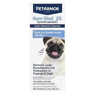 PetArmor® Sure Shot 2X Dewormer for Dogs